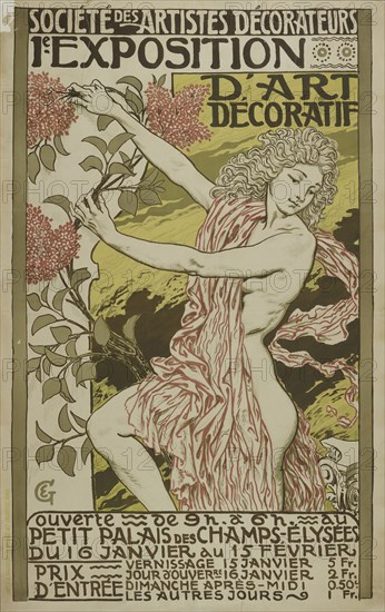 Première exposition d'art décoratif au Petit Palais, 1901.