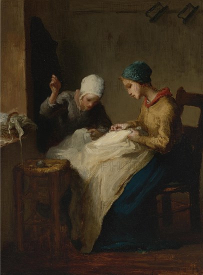 The Young Seamstresses, 1848-1849.