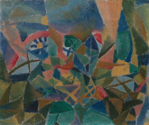 Flower Bed, 1913.