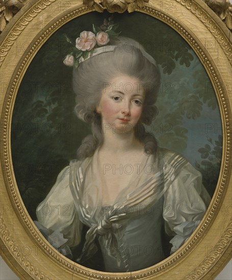 Portrait of Ernestine-Frédérique, Princess de Croy.