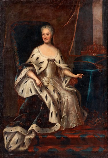 Portrait of Ulrika Eleonora (1688-1741), Queen of Sweden.