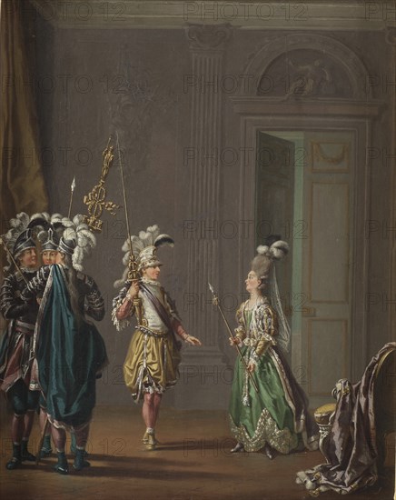 King Gustav III of Sweden and Ulrika Eleonora von Fersen.