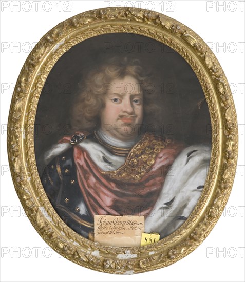 Portrait of John George III (1647-1691), Elector of Saxony.