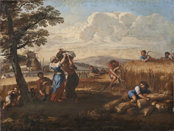 Landscape with Harvesting.