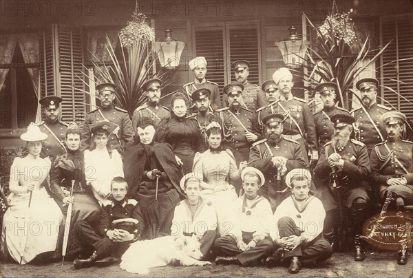 The Romanovs: The Family of the Emperor Alexander III., 1892.