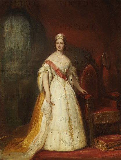 Grand Duchess Anna Pavlovna of Russia (1795-1865), Queen of the Netherlands, c. 1840.