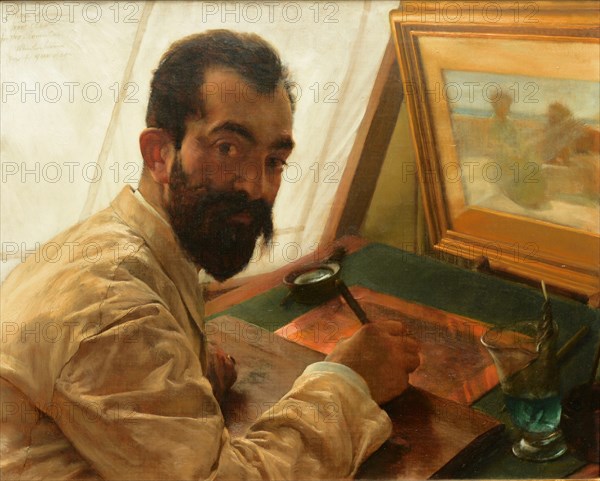 Portrait of Leopold Löwenstam, 1883.