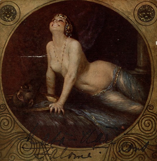 Mata Hari as Salome.