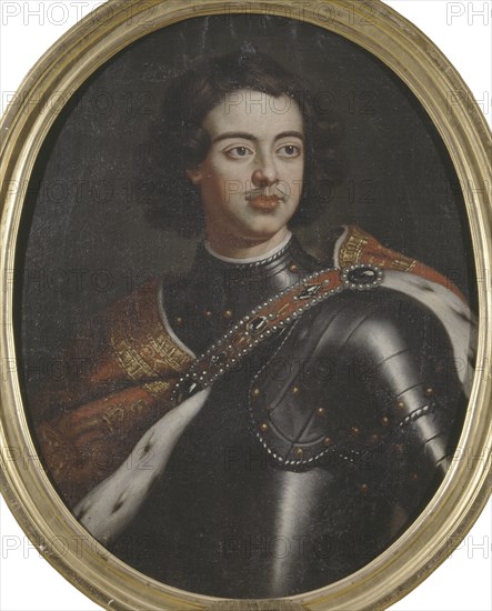 Portrait of Emperor Peter I the Great (1672-1725).