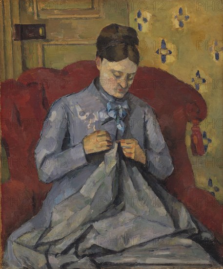 Portrait of the Artist's Wife, 1877.