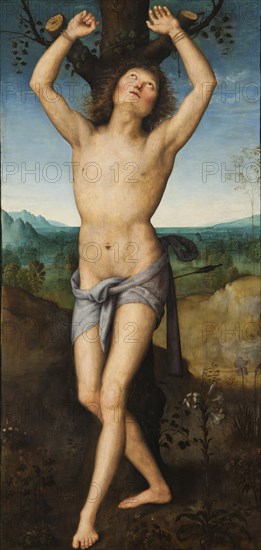 Saint Sebastian.