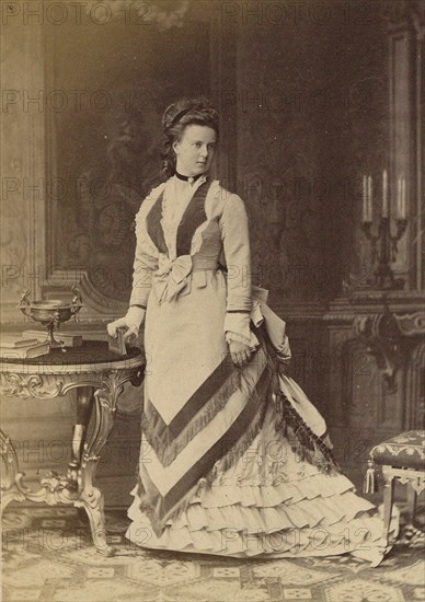 Portrait of Grand Duchess Maria Alexandrovna of Russia (1853-1920), Duchess of Saxe-Coburg and Gotha
