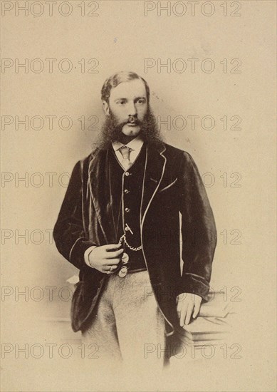 Portrait of Count Anatoly Vladimirovich Orlov-Davydov (1837-1905), 1875.