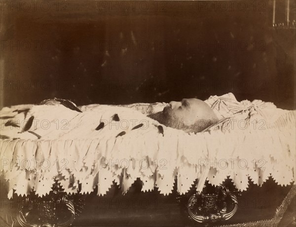 Emperor Alexander III (1845-1894) on His Deathbed, 1894.