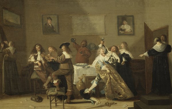 Tavern Scene, 1639.