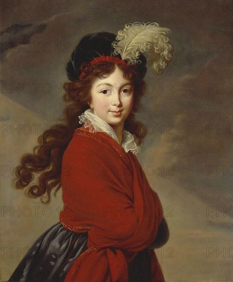 Portrait of Duchess Anna Feodorovna of Russia (1781-1860), Princess Juliane of Saxe-Coburg-Saalfeld,