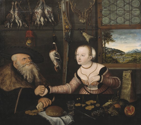 The Ill-matched Couple, 1532.