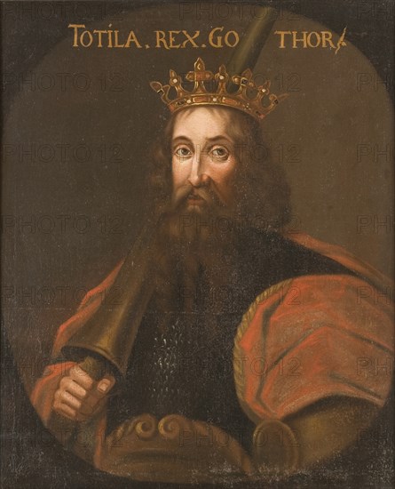Totila, King of the Ostrogoths.