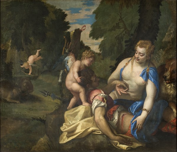 Venus Mourning Adonis.