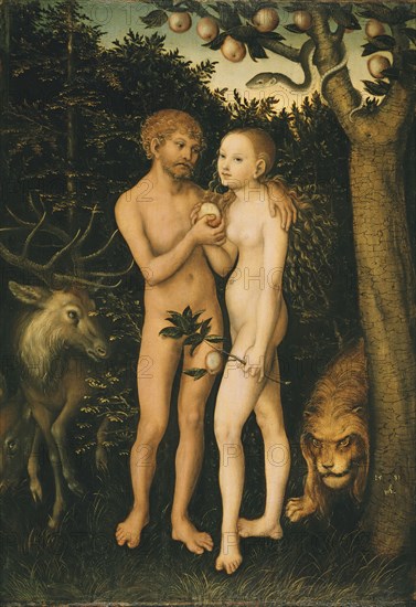 Adam and Eve in Paradise, 1531.