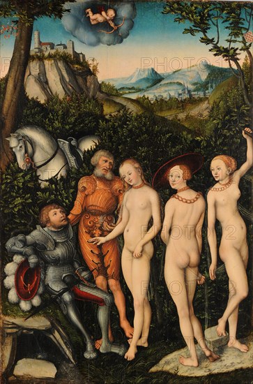 The Judgement of Paris, 1528.