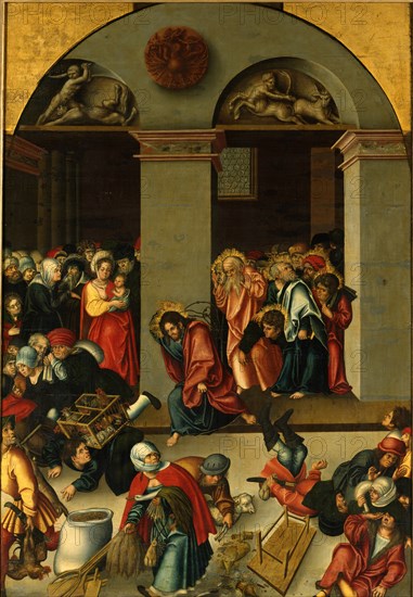 Christ Driving the Money Changers from the Temple, c. 1510.