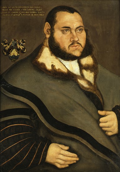 Portrait of Johann Carion (1499-1537), ca 1530.