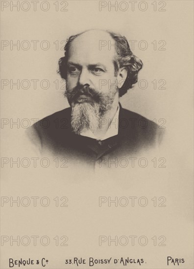 Portrait of the librettist Louis Gallet (1835-1898), 1892.