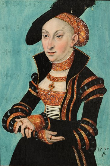 Portrait of Princess Sibylle of Cleves (1512-1554), 1535.