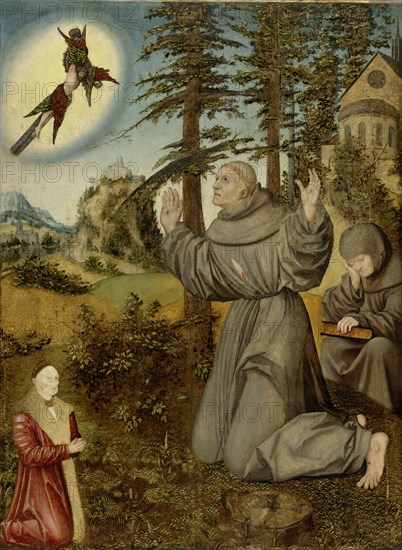 Stigmatization of Saint Francis, ca 1510-1515.