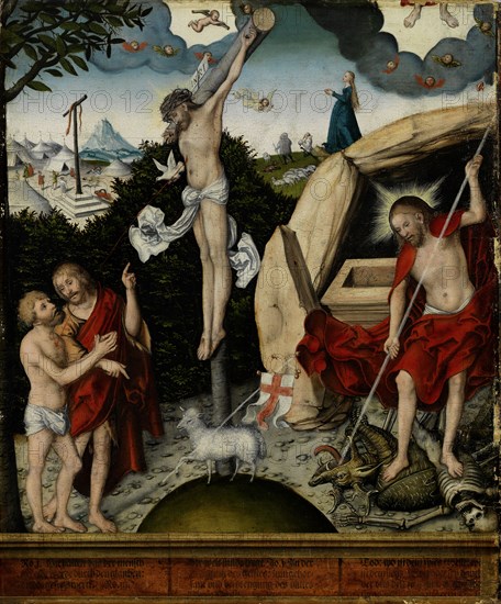 Allegory of Law and Grace, after 1529.