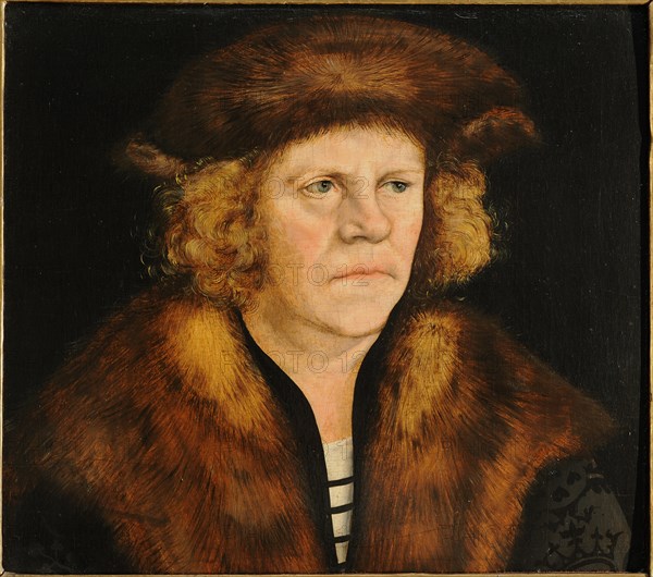 Portrait of a man in a fur beret, c. 1510.