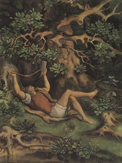 In the Forest. The Youth's Magic Horn (Im Walde. Des Knaben Wunderhorn), 1848.