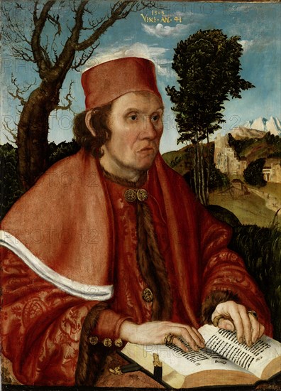 Portrait of a Jurist (Dr. Johann Stephan Reuss (?), 1503.