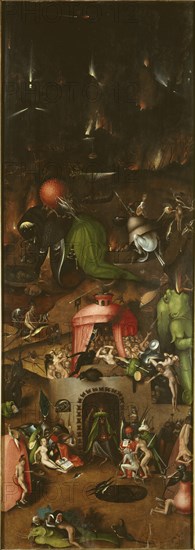 The Last Judgment. Winged Altar after Hieronymus Bosch, ca 1521-1525.