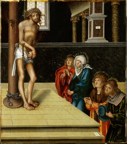 Christ as the Man of Sorrows at the Column after the Flagellation, 1515.