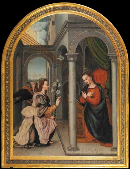 The Annunciation.