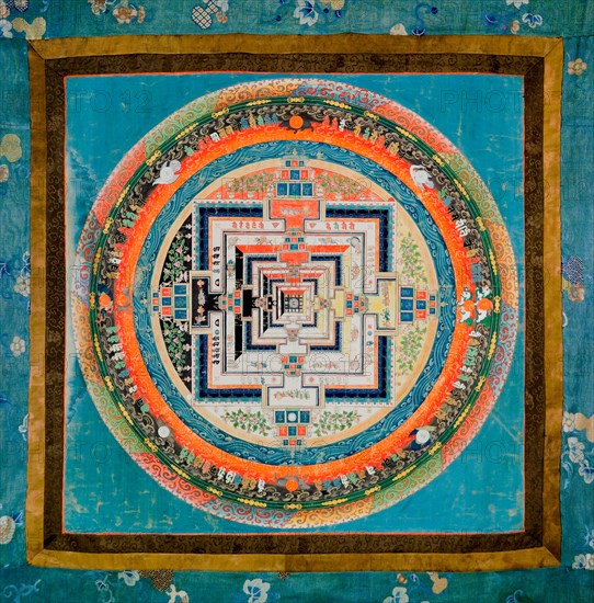 Kalachakra Mandala, Second Half of the 18th cen..