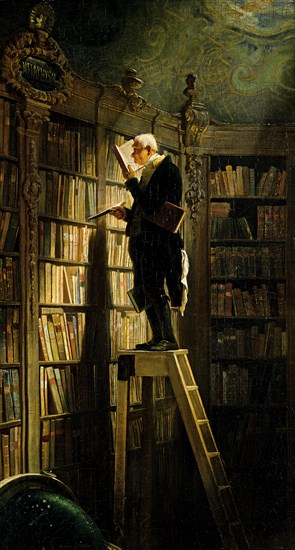 The Bookworm, 1850.