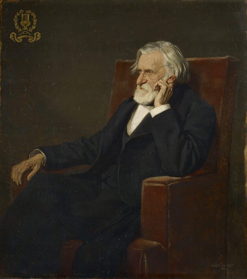 Portrait of the composer Ambroise Thomas (1811-1896), 1895.