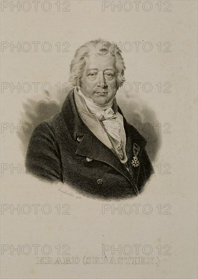 Portrait of the instrument maker Sébastien Érard (1752-1831), 1835.