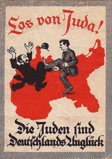 The Jews are Our Misfortune, 1920s.