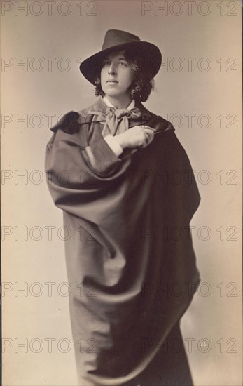 Portrait of Oscar Wilde (1854-1900), 1882.