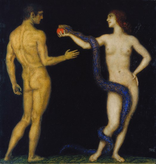 Adam and Eve, 1920-1925.