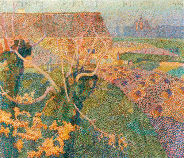 Two Willows (November Sun), 1889.