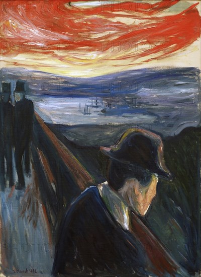 Despair (Sick Mood at Sunset), 1892.