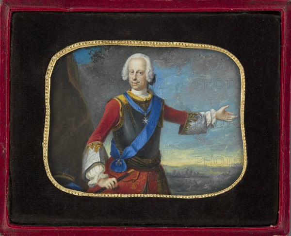 Portrait of Louis VIII (1691-1768), Landgrave of Hesse-Darmstadt, 1750.