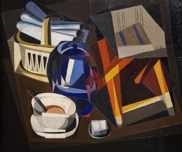 Still life with bread (Nature morte au pain), ca 1919.