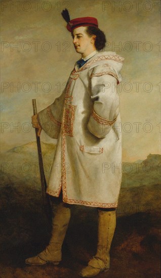 Portrait of Paul Pavlovich Demidoff, 2nd Prince of San Donato (1839-1885), 1859.