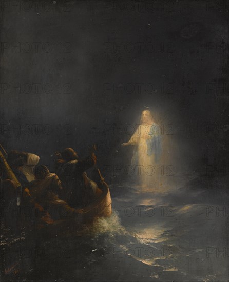 Jesus Walks on Water, 1863.